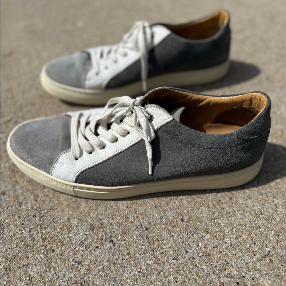 Suitsupply Men's Gray and White Casual Sneakers - Size 44 - Picture 16 of 16
